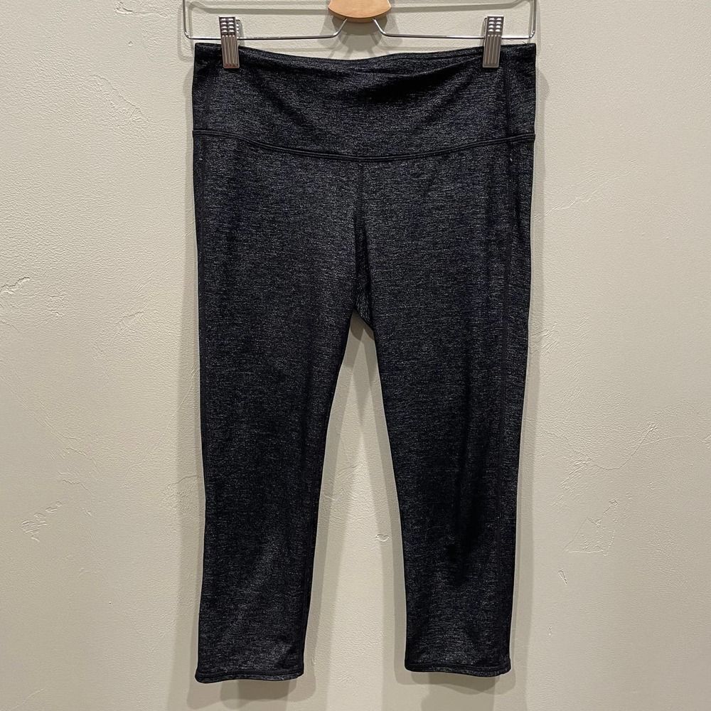 Athleta Dark Grey Cropped Leggings - Size: Small